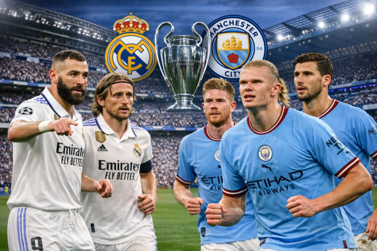 Real Madrid vs Man City Lineups