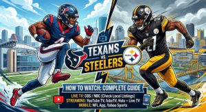 Where to Watch Texans vs Pittsburgh Steelers