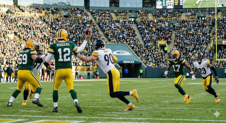 green bay packers vs pittsburgh steelers match player stats