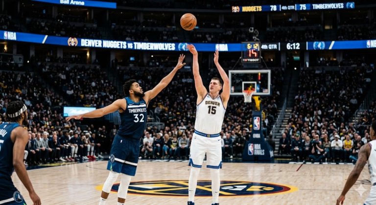Denver Nuggets vs Timberwolves Match Player Stats