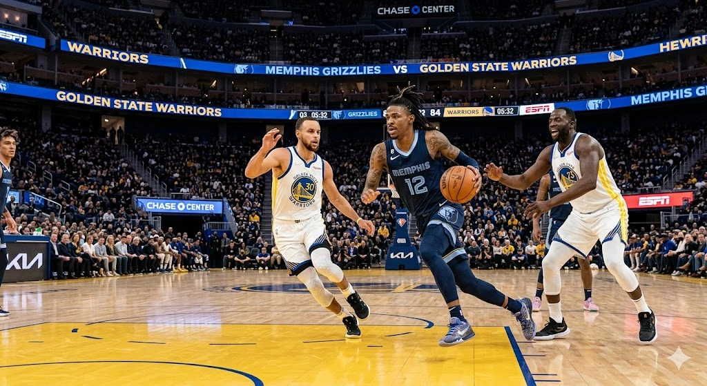 Memphis Grizzlies vs Golden State Warriors Match Player Stats