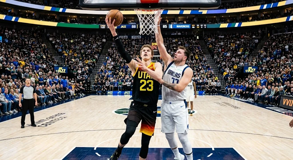 Utah Jazz vs Dallas Mavericks Match Player Stats