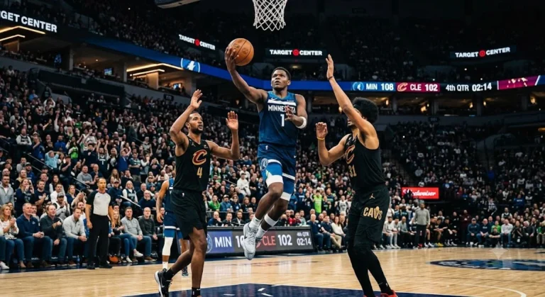 Cleveland Cavaliers vs Timberwolves Match Player Stats