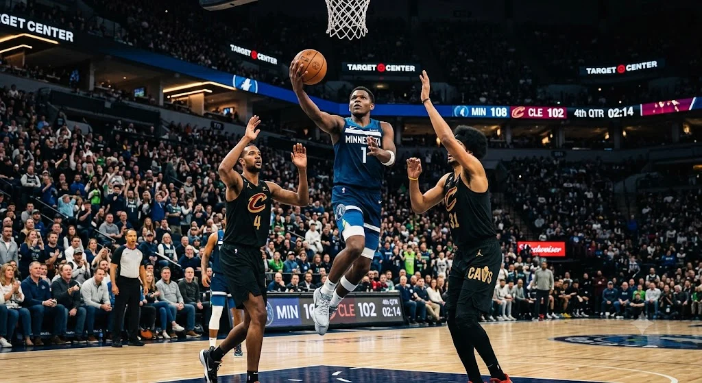 Cleveland Cavaliers vs Timberwolves Match Player Stats