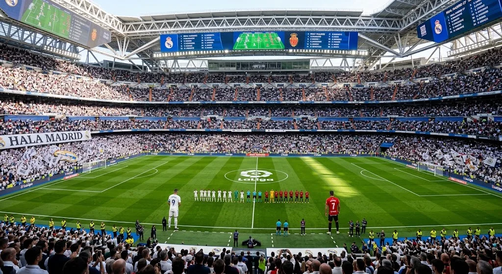 Real Madrid CF vs RCD Mallorca Lineups