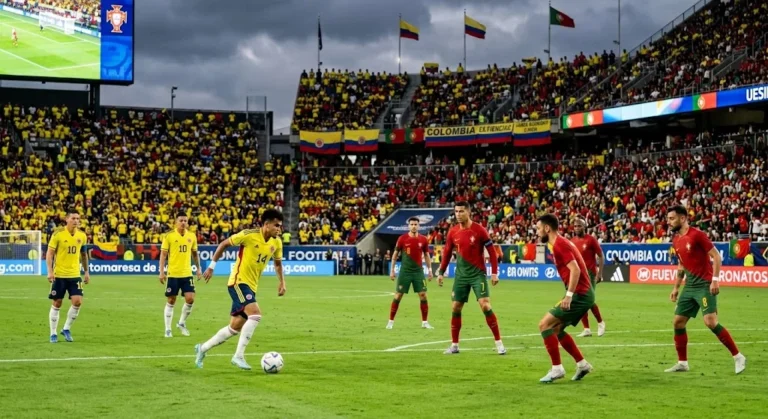 Colombia National Football Team vs Portugal National Football Team